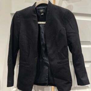 J. Crew Black Tailored Blazer for Formal Occasions